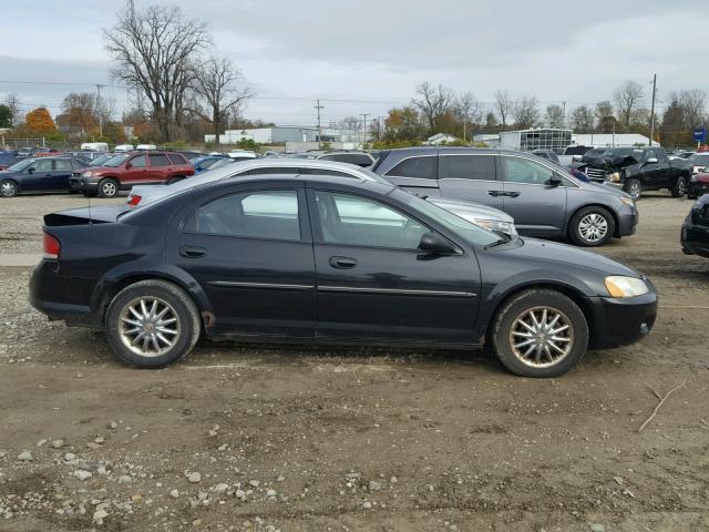 1C3EL56R33N524058 - 2003 CHRYSLER SEBRING LX BLACK photo 9