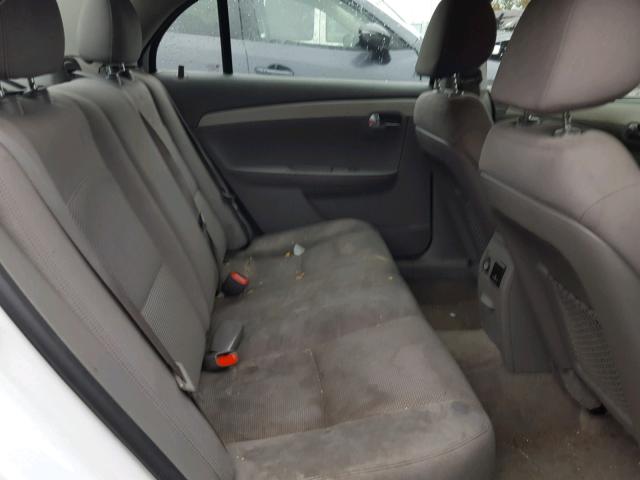 1G1ZC5EU1CF396585 - 2012 CHEVROLET MALIBU 1LT WHITE photo 6