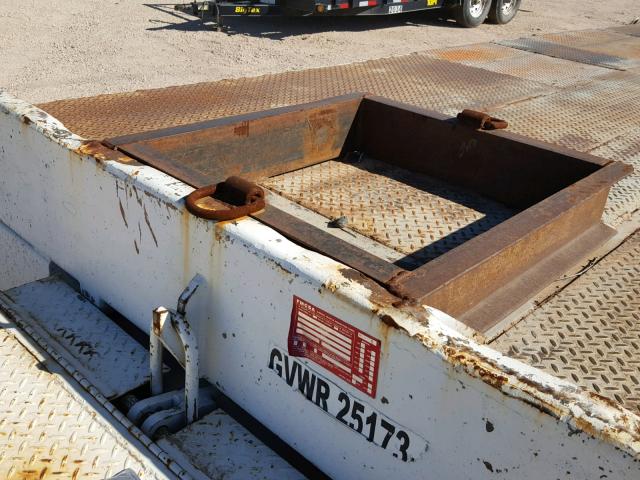 112TBN316KA034145 - 1989 MISC TRAILER Biały zdjęcie 9