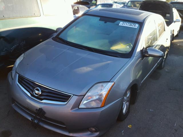 3N1AB6APXCL715407 - 2012 NISSAN SENTRA 2.0 GRAY photo 2