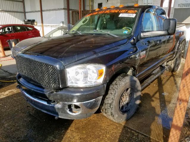 3D7KS28A48G182388 - 2008 DODGE RAM 2500 S Սև լուսանկար 2