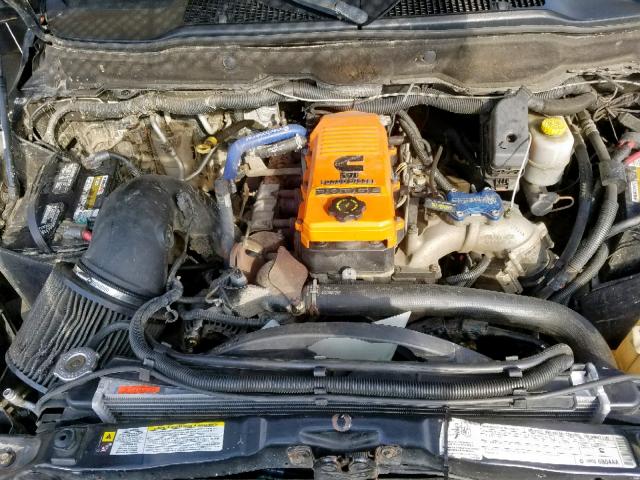 3D7KS28A48G182388 - 2008 DODGE RAM 2500 S Սև լուսանկար 7