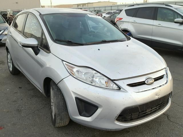 3FADP4EJ3DM221056 - 2013 FORD FIESTA SE SILVER photo 1