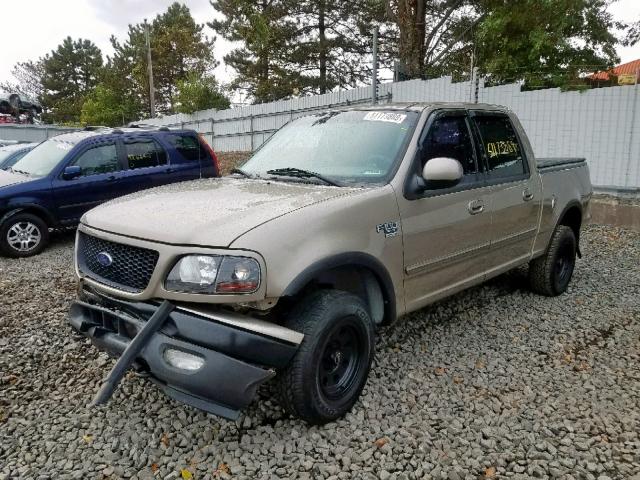 1FTRW08693KB35971 - 2003 FORD F150 SUPER TAN photo 2