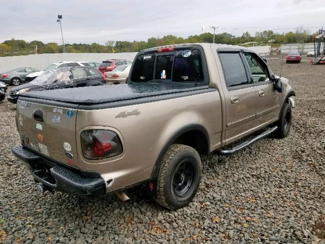 1FTRW08693KB35971 - 2003 FORD F150 SUPER TAN photo 4