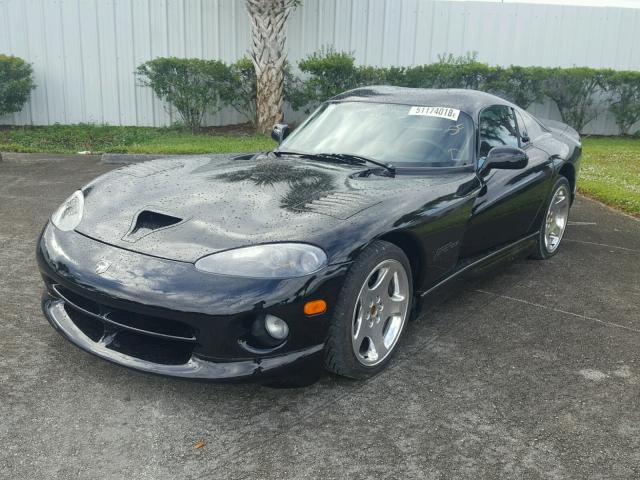 1B3ER69E8YV602688 - 2000 DODGE VIPER GTS BLACK photo 2