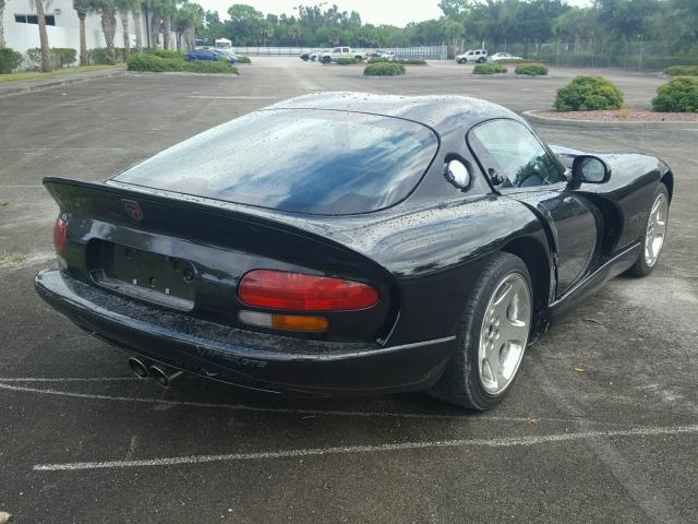 1B3ER69E8YV602688 - 2000 DODGE VIPER GTS BLACK photo 4