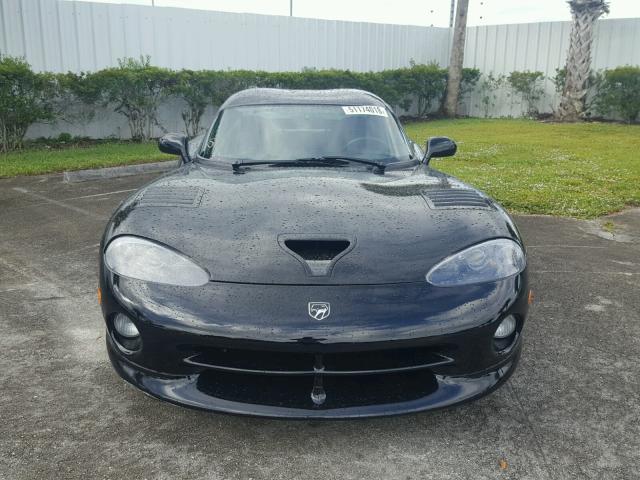 1B3ER69E8YV602688 - 2000 DODGE VIPER GTS BLACK photo 9