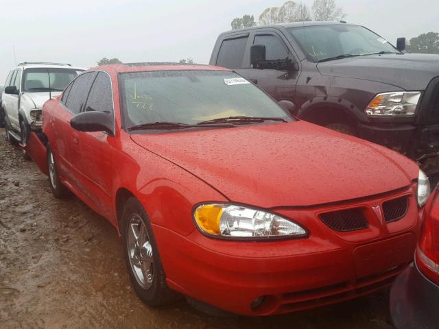 1G2NF52F43C224530 - 2003 PONTIAC GRAND AM S RED photo 1