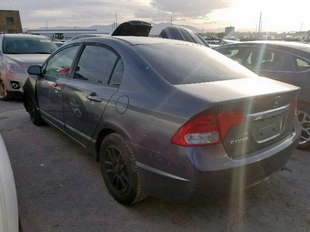 19XFA1F50AE055296 - 2010 HONDA CIVIC LX GRAY photo 3