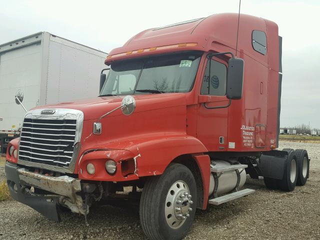 1FUJBBCK87LV79960 - 2007 FREIGHTLINER CONVENTION RED photo 2