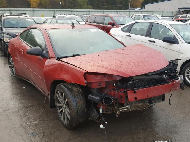 1G2ZH158264181225 - 2006 PONTIAC G6 GT RED photo 1