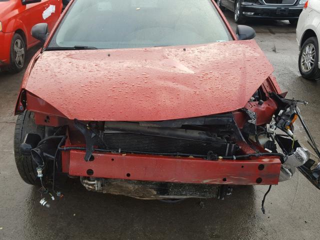 1G2ZH158264181225 - 2006 PONTIAC G6 GT RED photo 7