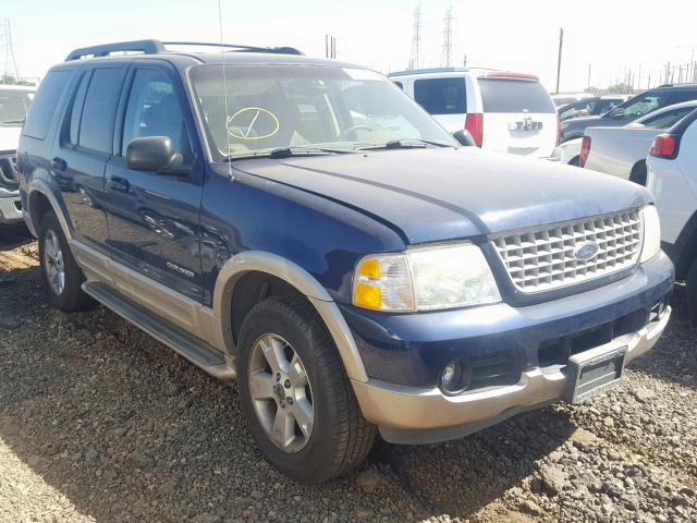 1FMDU64W65ZA62704 - 2005 FORD EXPLORER E BLUE photo 1