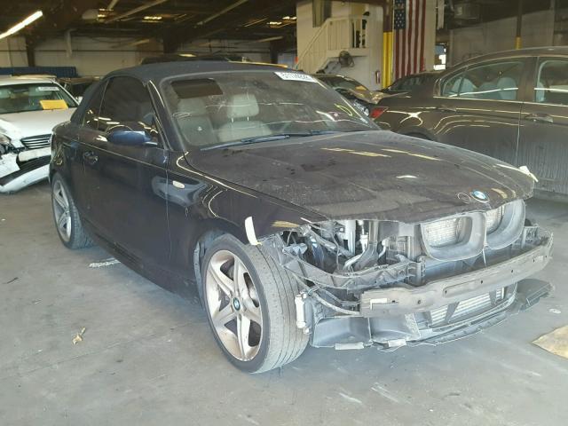 WBAUN93548VF55238 - 2008 BMW 135 I BLUE photo 1