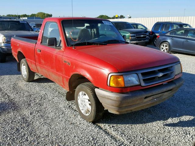 1FTCR10A8SUA93525 - 1995 FORD RANGER RED photo 1
