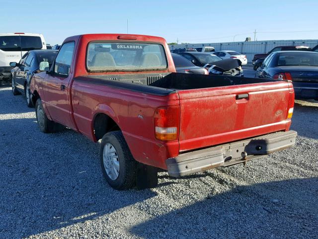 1FTCR10A8SUA93525 - 1995 FORD RANGER RED photo 3