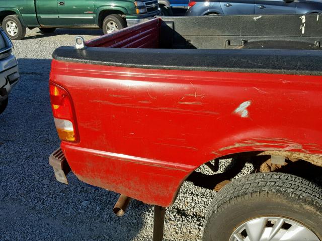 1FTCR10A8SUA93525 - 1995 FORD RANGER RED photo 9