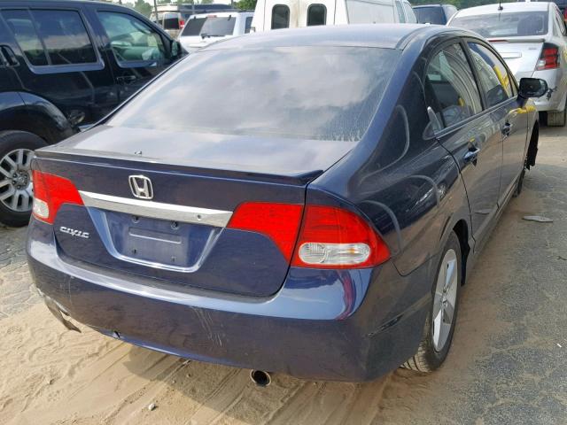 19XFA16669E029063 - 2009 HONDA CIVIC LX-S أزرق صورة 4