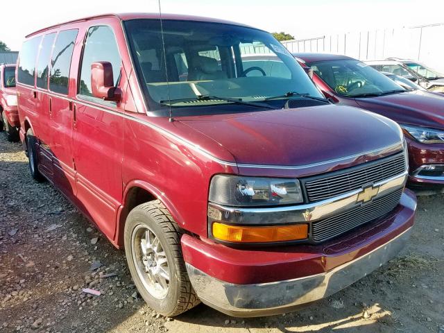 1GBFH15T561198433 - 2006 CHEVROLET EXPRESS G1 MAROON photo 1