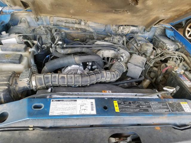 1FTYR14U71PA68753 - 2001 FORD RANGER SUP BLUE photo 7