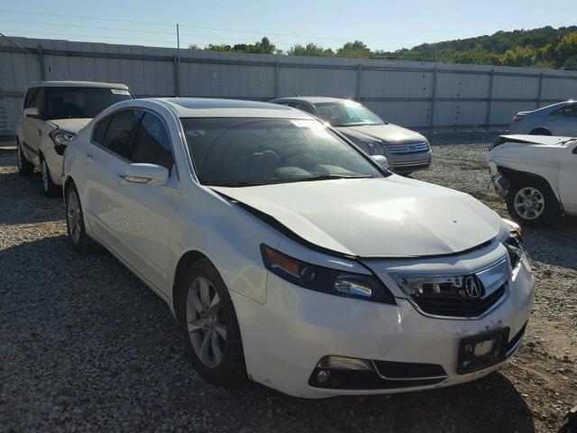 19UUA8F25CA022372 - 2012 ACURA TL WHITE photo 1