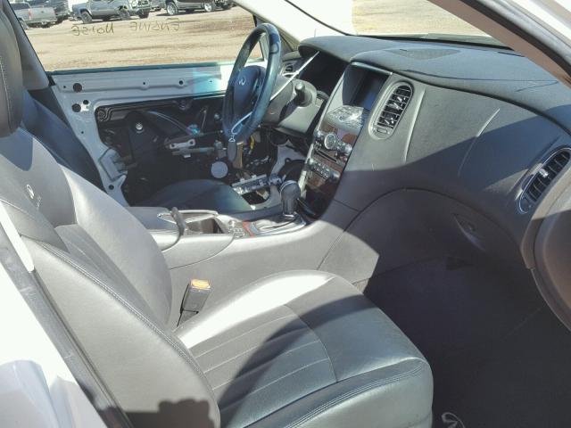 JN1AJ0HP0AM703551 - 2010 INFINITI EX35 BASE WHITE photo 5