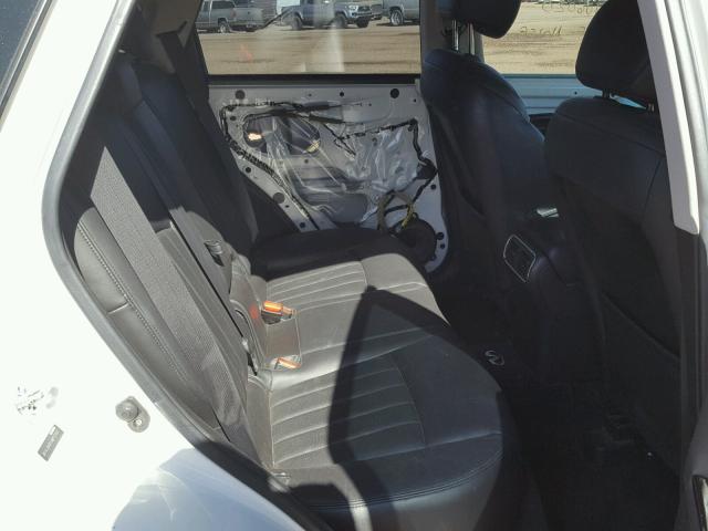 JN1AJ0HP0AM703551 - 2010 INFINITI EX35 BASE WHITE photo 6