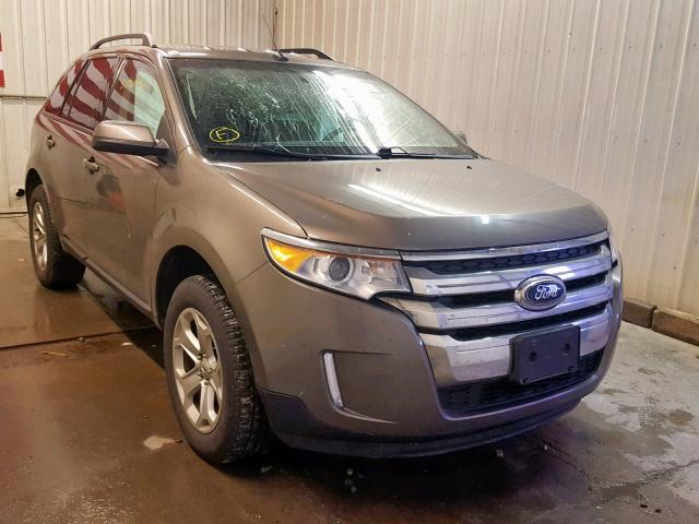 2FMDK4JC6DBA88533 - 2013 FORD EDGE SEL BROWN photo 1