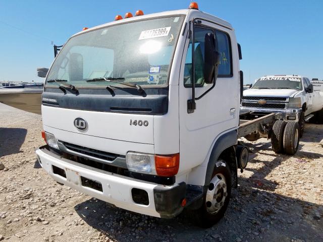 JNAUZ51J47A552121 - 2007 NISSAN DIESEL UD1400 WHITE photo 2