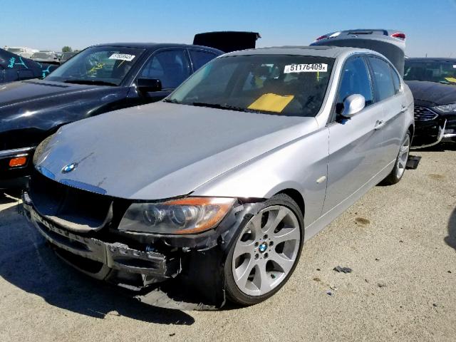 WBAVB33546KR75085 - 2006 BMW 330 I SILVER photo 2