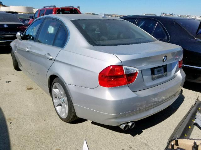 WBAVB33546KR75085 - 2006 BMW 330 I SILVER photo 3