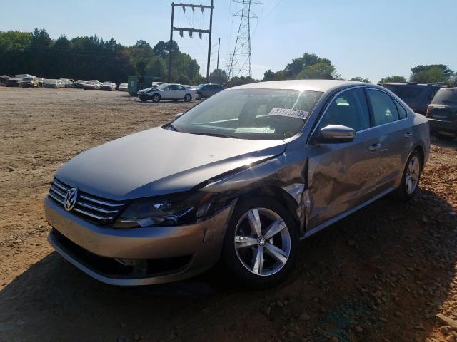 1VWBH7A39DC049136 - 2013 VOLKSWAGEN PASSAT SE GOLD photo 2