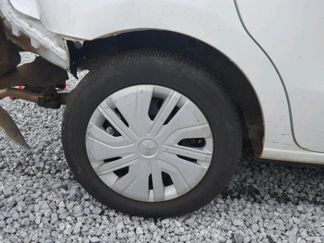 ML32F3FJ4JHF11468 - 2018 MITSUBISHI MIRAGE G4 WHITE photo 9