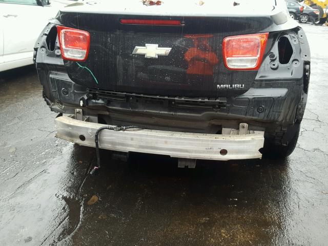 1G11B5SA5DF306852 - 2013 CHEVROLET MALIBU LS შავი ფოტო 9