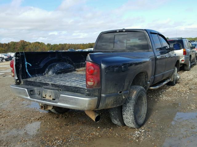 3D7MX48C77G740272 - 2007 DODGE RAM 3500 S BLACK photo 4