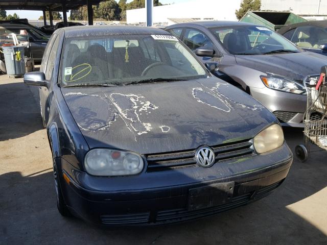 9BWFL61J954007627 - 2005 VOLKSWAGEN GOLF GL GRAY photo 1