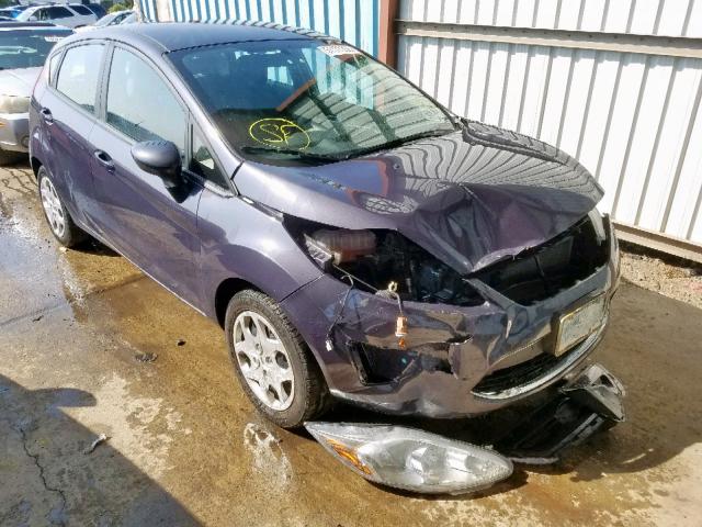 3FADP4EJ3CM165022 - 2012 FORD FIESTA SE PURPLE photo 1