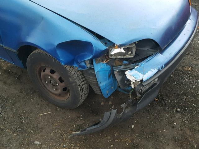 2C1MR6469N6716481 - 1992 GEO METRO BASE BLUE photo 9