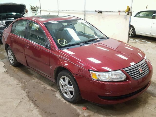 1G8AJ55F26Z129089 - 2006 SATURN ION LEVEL MAROON photo 1