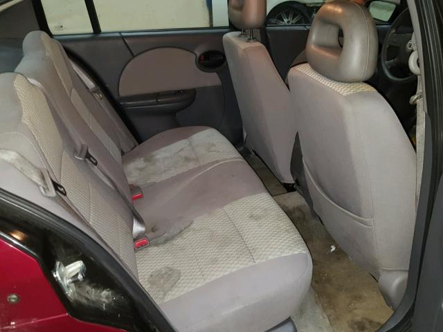 1G8AJ55F26Z129089 - 2006 SATURN ION LEVEL MAROON photo 6