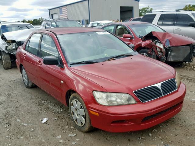 JA3AJ26E22U077009 - 2002 MITSUBISHI LANCER ES RED photo 1