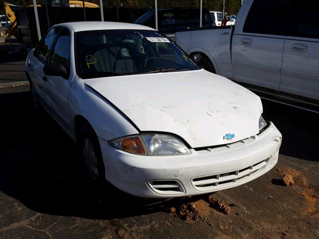 1G1JC524427352946 - 2002 CHEVROLET CAVALIER B WHITE photo 1