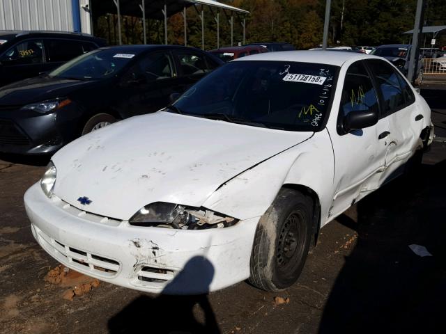 1G1JC524427352946 - 2002 CHEVROLET CAVALIER B WHITE photo 9