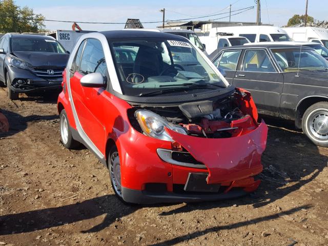 WMEEJ31X99K240621 - 2009 SMART FORTWO PUR RED photo 1
