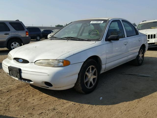 1FALP6532VK142463 - 1997 FORD CONTOUR BA WHITE photo 2