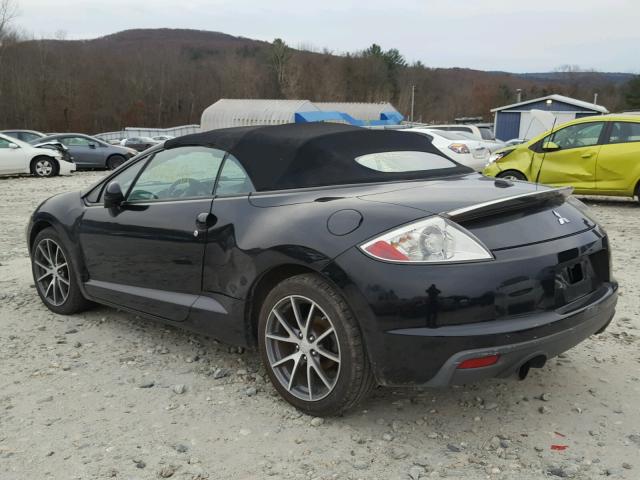 4A37L2EF2CE001492 - 2012 MITSUBISHI ECLIPSE SP BLACK photo 3