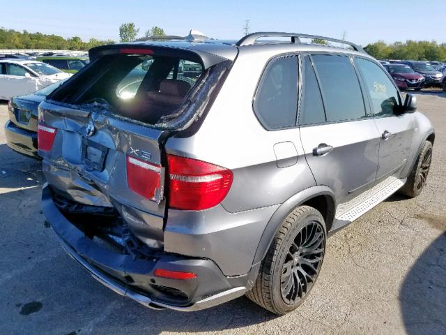 5UXFE8C51AL312652 - 2010 BMW X5 XDRIVE4 GRAY photo 4