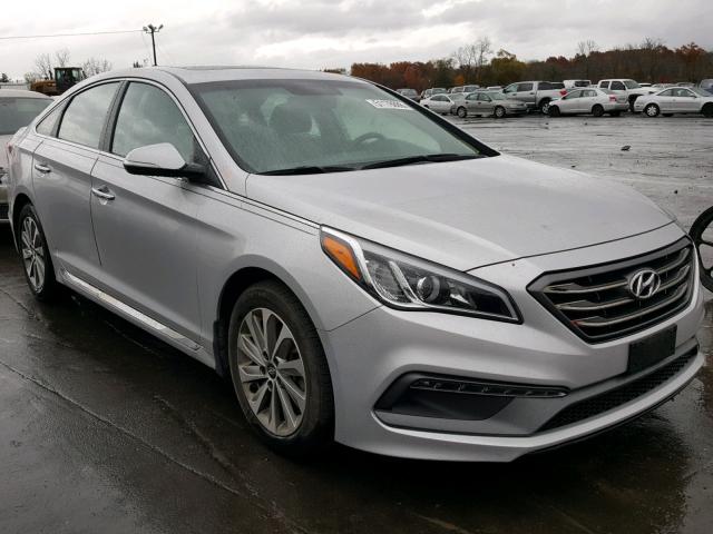 5NPE34AF8GH425812 - 2016 HYUNDAI SONATA SPO SILVER photo 1