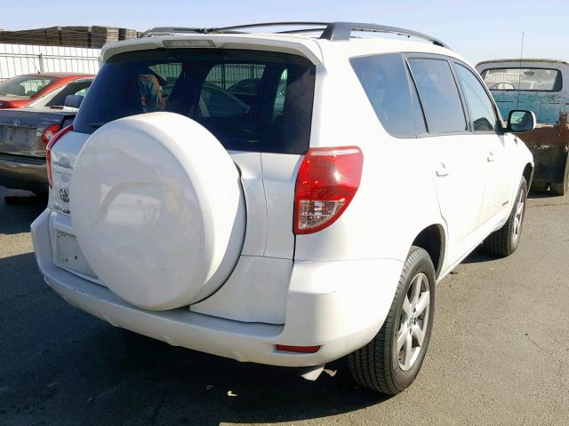 JTMZD34V885115172 - 2008 TOYOTA RAV4 LIMIT WHITE photo 4